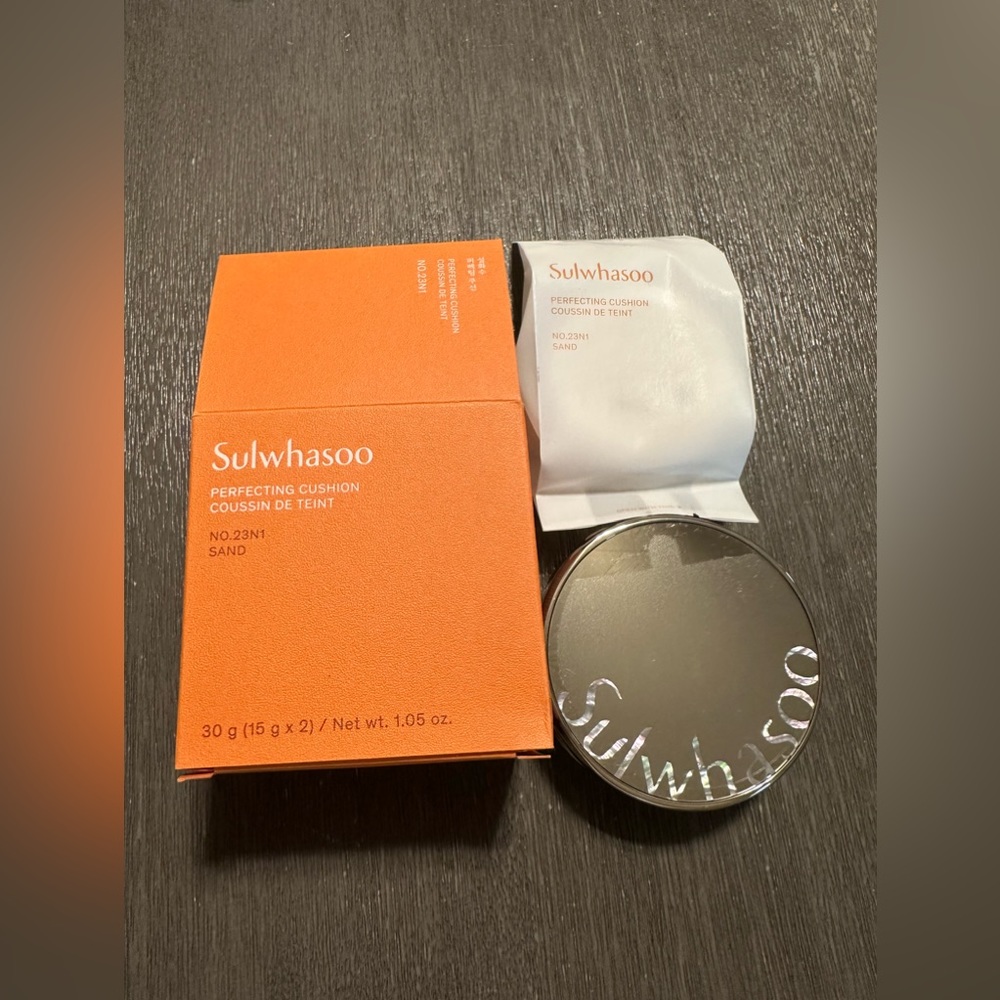 Sulwhasoo New Perfecting Cushion 15g+Refill 15g Glow&Natural, Shade 23N1